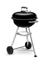 Compact Kettle Charcoal Grill 47 cm - Image 3