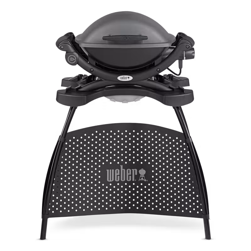 52020374B2 Weber Q1400 Electric Grill with Stand - Image 1