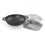 Wok Set with Steaming Rack