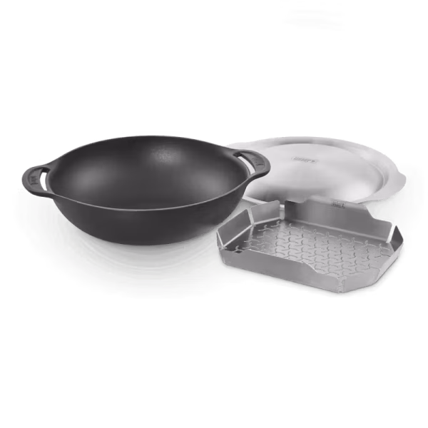 Wok Set with Steaming Rack