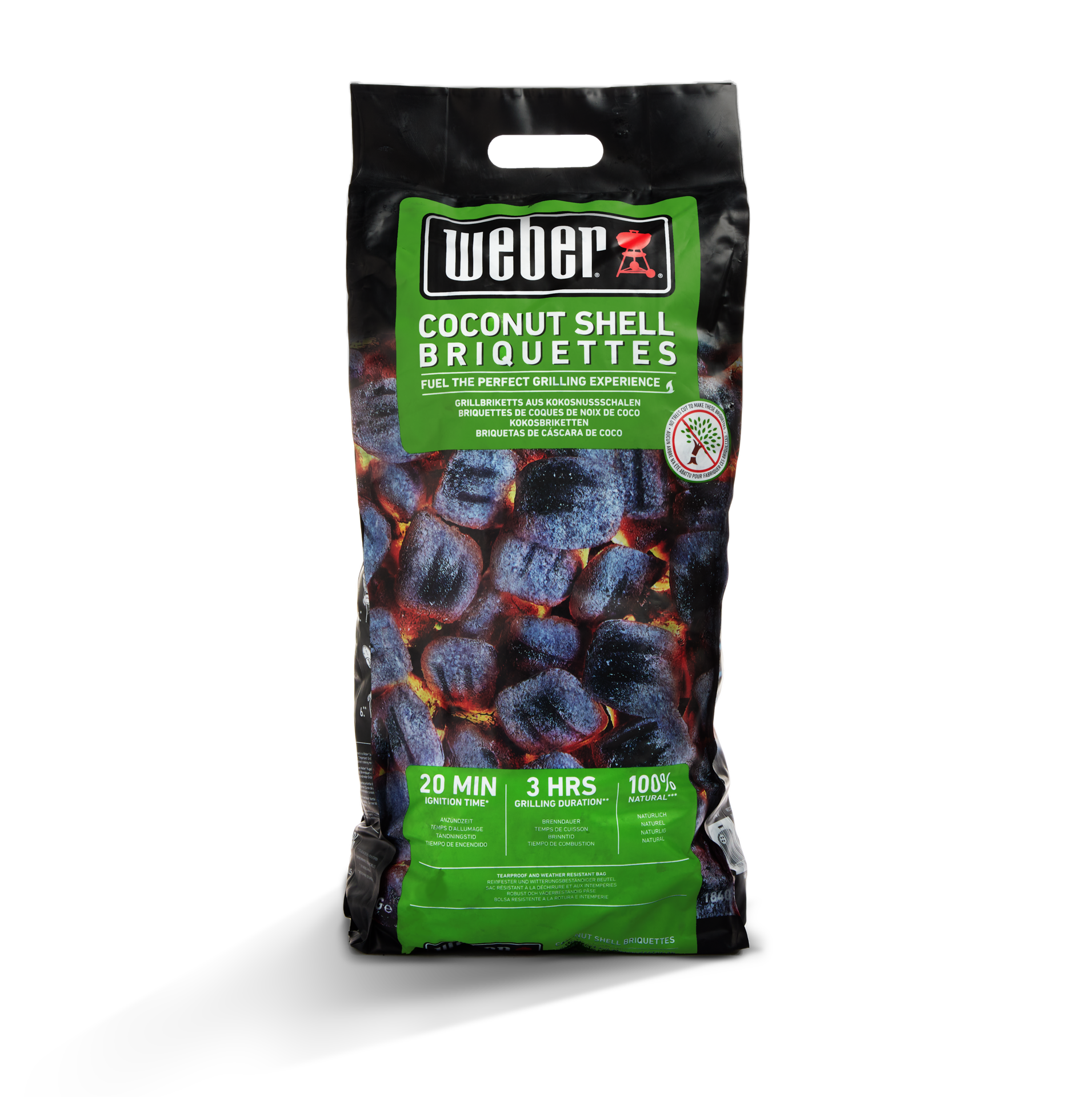 Weber kokosbriketten_0139 Weber Coconut Briquettes 4 kg - Image 1