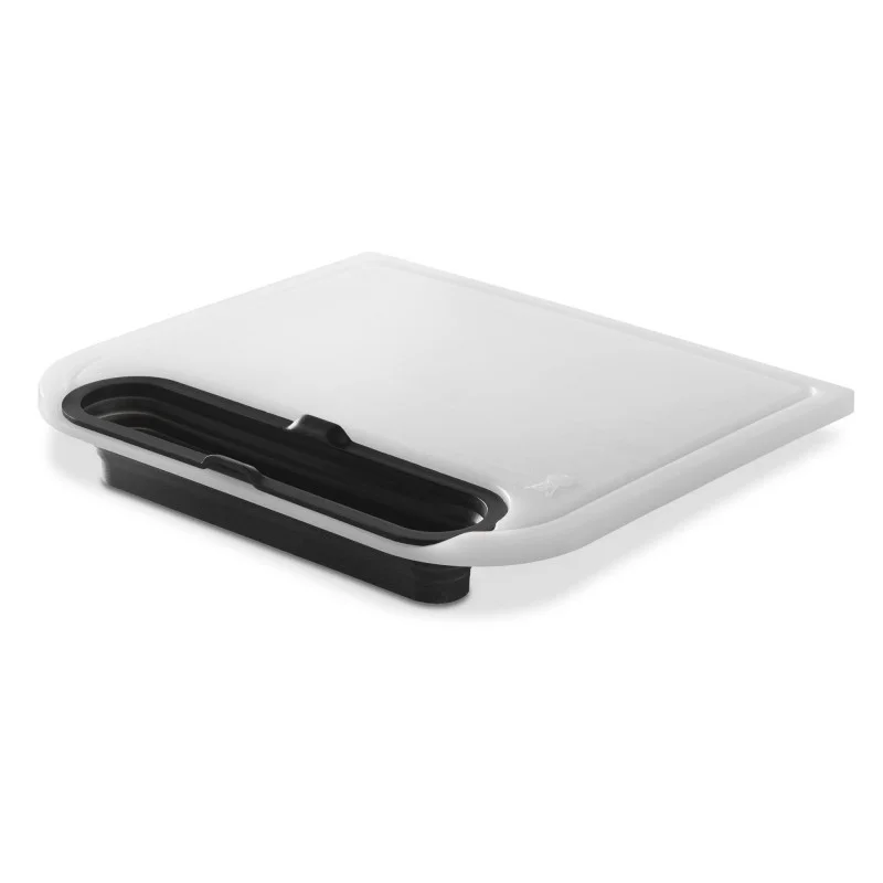 cut-catch-support-for-weber-traveler Cutting Board with Catch Bin - Image 1