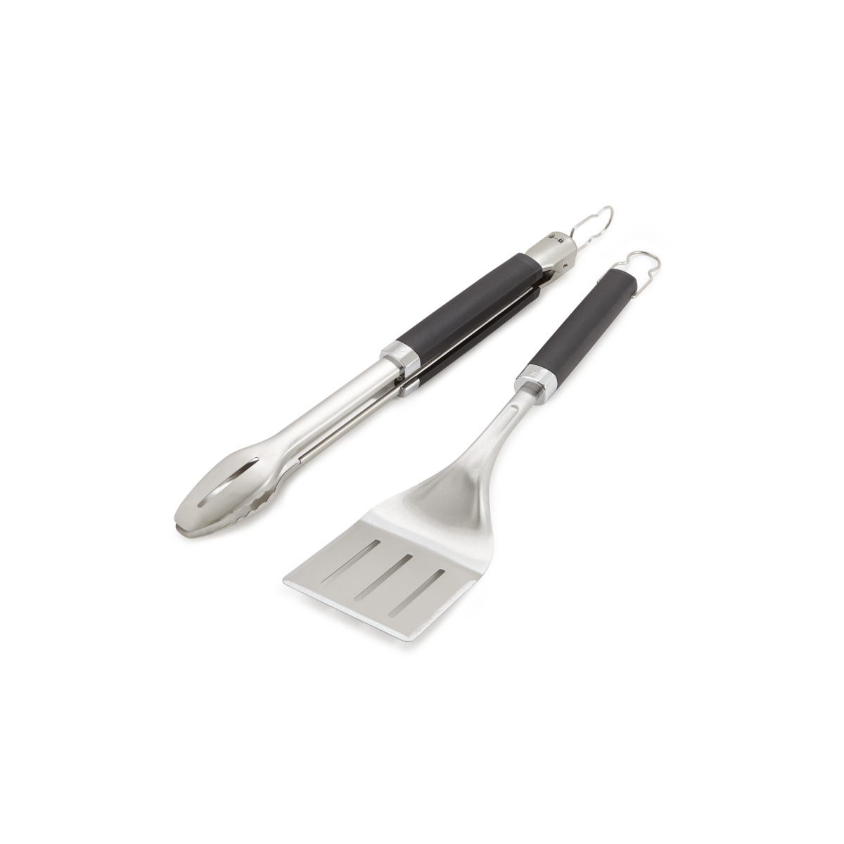 weber-grilesanas-piederumu-komplekts-46cm-2gab-6763 Precision Grill Tongs & Spatula Set - Image 1