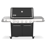 Summit E Gas grill black