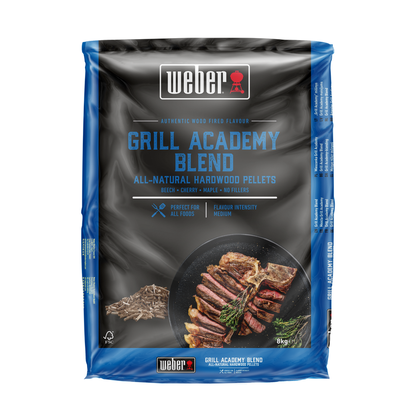 1266872895 Wood Pellets Grill Academy Blend 8 kg Bag - Image 1