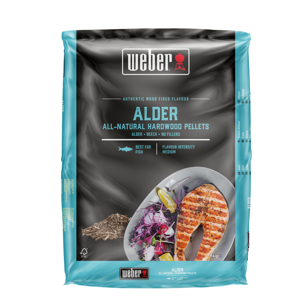 3401052_PelletFuel_Alder_Front_1800x1800-1200x1200-28e5ebb Alder All-Natural Hardwood Pellets - 8 kg bag - Image 1