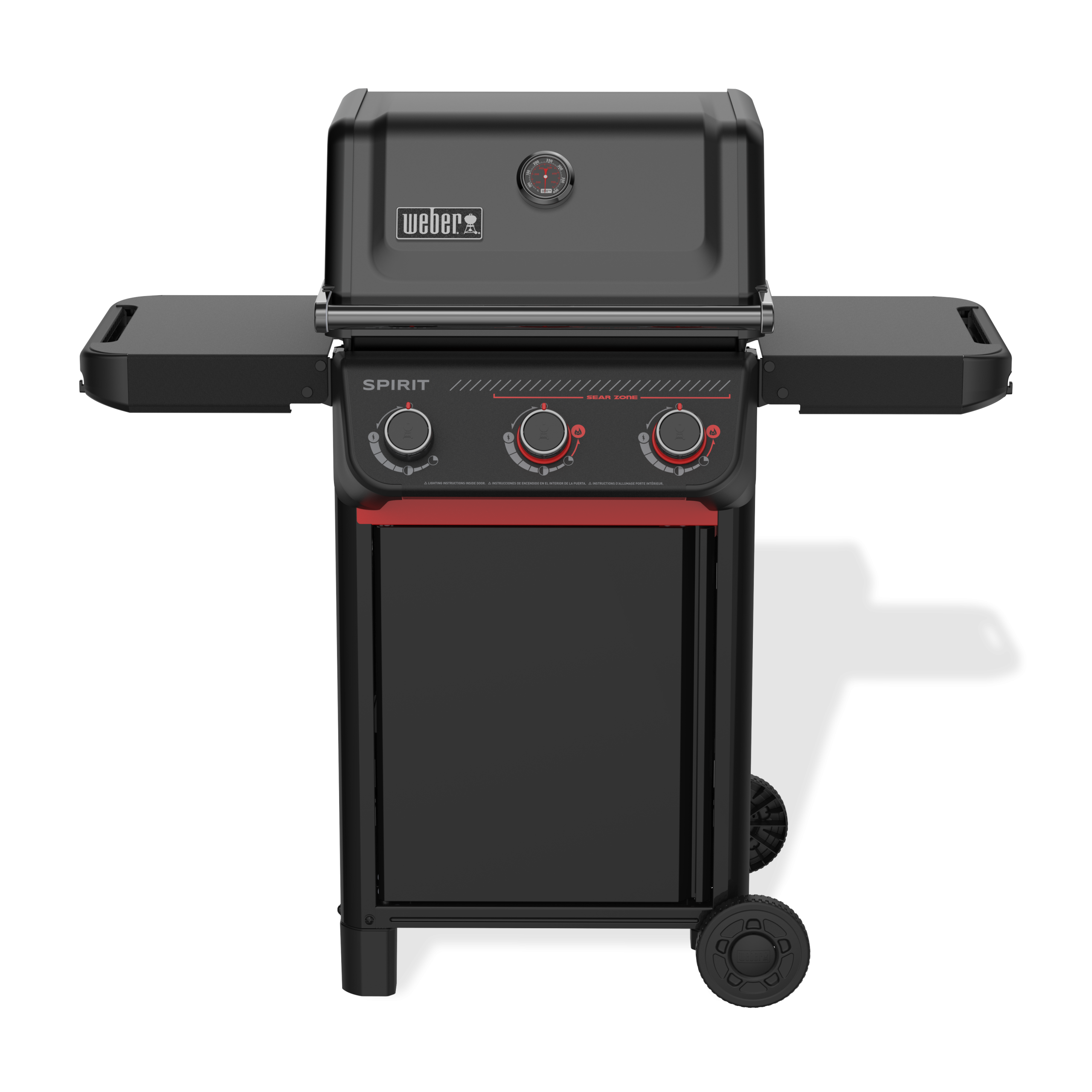 1502056_SPIRIT E-325 LP STEALTH US_CA_MX_B_rgb Spirit E-325 Stealth Edition Gas Grill Stealth Edition - Image 1